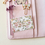 JOURNALING CARD | PLANNER DECO | Reading In Nature