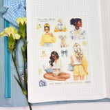 DECO STICKERS  | SHEET 21 | CLEAR  | AUG26 2026 COLLECTION