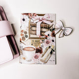 REUSABLE STICKER BOOK | SEWN BOUND | GOLD | JAN26