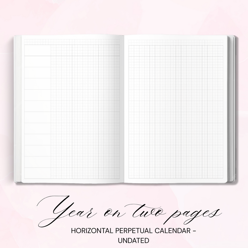 UNDATED | FLOW PLANNER | A5 | 52 GSM TRP | PREORDER HALF / FULL YEAR