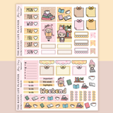 STICKER KIT | BOOK LOVER | WEEKLY | A5 - HOBONICHI COUSIN - B6