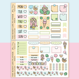 STICKER KIT | Summer | WEEKLY | A5 - HOBONICHI COUSIN - B6