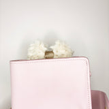 BOW PLANNER CLIP | WHITE FUR