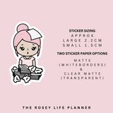 OVERWHELMED | ROSEY POSEY | CLEAR MATTE & MATTE | RP-070