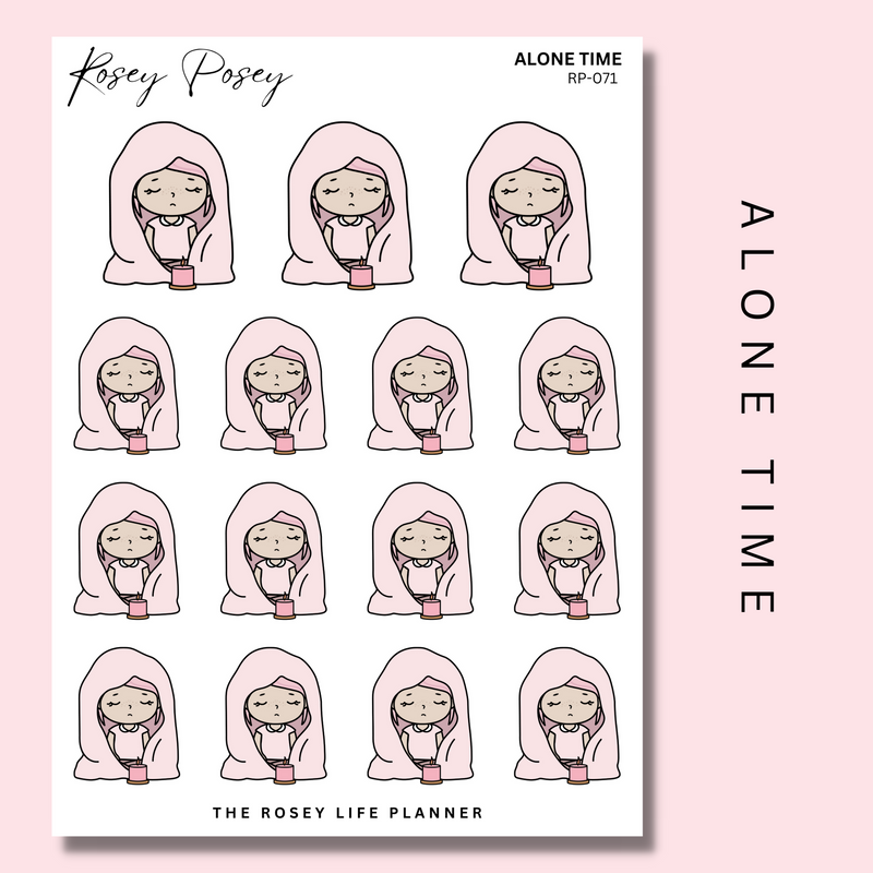 ALONE TIME | ROSEY POSEY | CLEAR MATTE & MATTE | RP-071