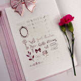 DECO STICKERS  | SHEET 22 | CLEAR  | JUL2026 COLLECTION