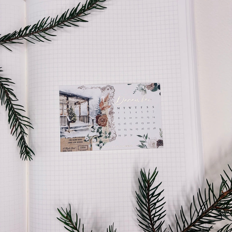 JOURNALING CARD | PLANNER DECO | DEC25