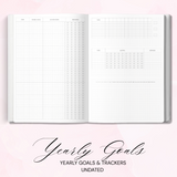 UNDATED | FLOW PLANNER | A5 | 52 GSM TRP | PREORDER HALF / FULL YEAR