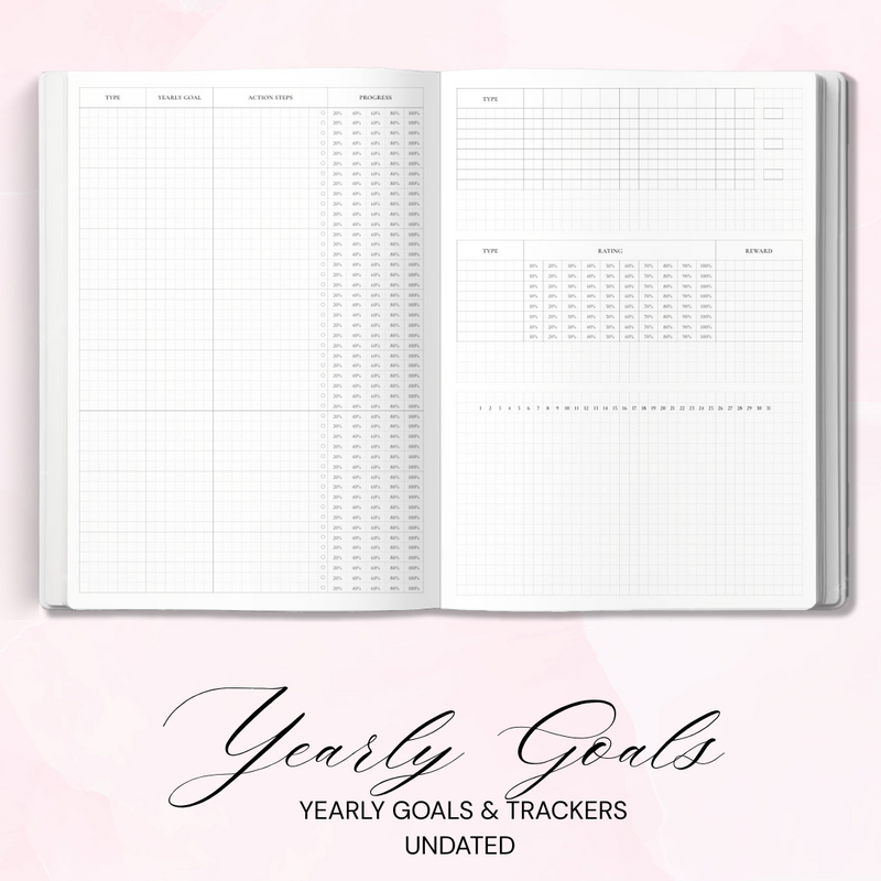 UNDATED | FLOW PLANNER | A5 | 52 GSM TRP | PREORDER HALF / FULL YEAR