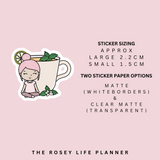 TEA & CHILL | ROSEY POSEY | CLEAR MATTE & MATTE | RP-072