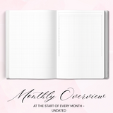 UNDATED | FLOW PLANNER | A5 | 52 GSM TRP | PREORDER HALF / FULL YEAR