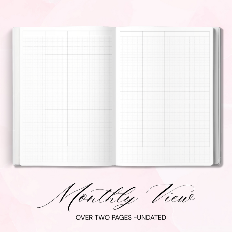 UNDATED | FLOW PLANNER | A5 | 52 GSM TRP | PREORDER HALF / FULL YEAR