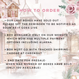 BOX PRESALE : PINK WINTER WONDERLAND THEMED MYSTERY BOX