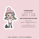WEIGHTS | ROSEY POSEY | CLEAR MATTE & MATTE | RP-013