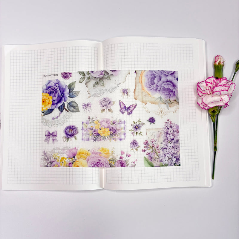 STICKERS | SHEET 19 | CLEAR | MAY 2026 COLLECTION – theroseylifeplanner