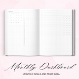 UNDATED | FLOW PLANNER | A5 | 52 GSM TRP | PREORDER HALF / FULL YEAR