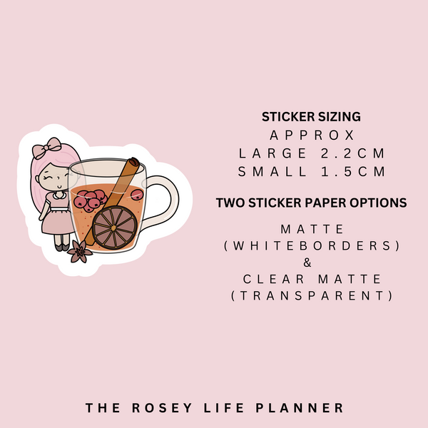 COZY TEA | ROSEY POSEY | CLEAR MATTE & MATTE | RP-075