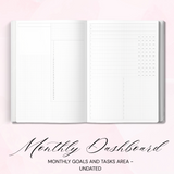 UNDATED | FLOW PLANNER | A5 | 52 GSM TRP | PREORDER HALF / FULL YEAR