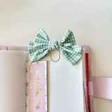 BOW PLANNER CLIP | Reading In Nature | HANDMADE