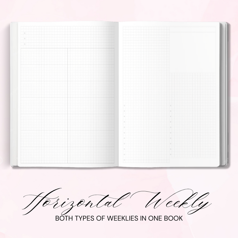 UNDATED | FLOW PLANNER | A5 | 52 GSM TRP | PREORDER HALF / FULL YEAR