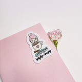 Rosey Posey | Iron-on Patch | Coffee & Planning 4.0