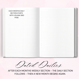 UNDATED | FLOW PLANNER | A5 | 52 GSM TRP | PREORDER HALF / FULL YEAR
