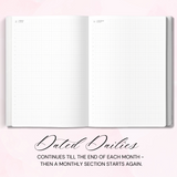 UNDATED | FLOW PLANNER | A5 | 52 GSM TRP | PREORDER HALF / FULL YEAR