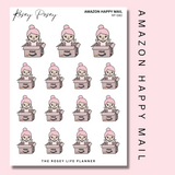 AMAZON HAPPY MAIL | ROSEY POSEY | CLEAR MATTE & MATTE | RP-080