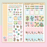 STICKER KIT | Summer | MONTHLY | COMPACT- HOBONICHI WEEKS - A6 - PASSPORT