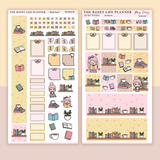 STICKER KIT | BOOK LOVER | MONTHLY | COMPACT- HOBONICHI WEEKS - A6 - PASSPORT