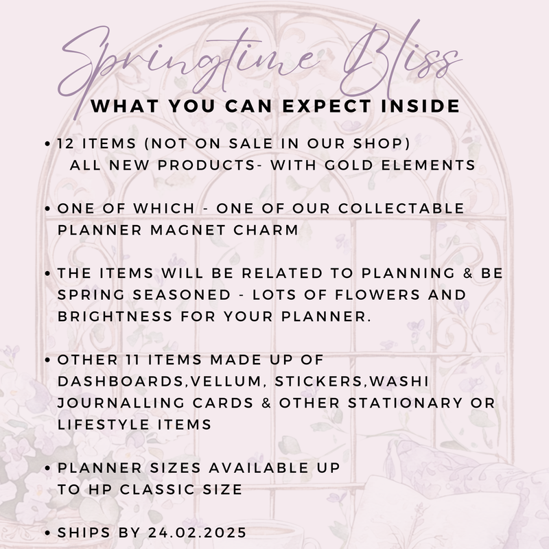 BOX PRESALE : SPRINGTIME BLISS THEMED MYSTERY BOX