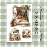 Sticker Book | Reading In Nature
