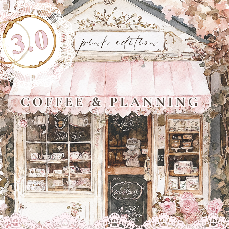 BOX PRESALE : COFFEE & PLANNING BOX 3.0 - Pink Edition