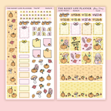 STICKER KIT | Cozy Fall | MONTHLY | COMPACT- HOBONICHI WEEKS - A6 - PASSPORT