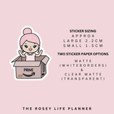 AMAZON HAPPY MAIL | ROSEY POSEY | CLEAR MATTE & MATTE | RP-080