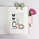 DECO STICKERS  | SHEET 22 | CLEAR  | JUN2026 COLLECTION