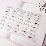 STICKERS | SHEET 10 | CLEAR | JANUARY 2026 COLLECTION