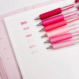 PEN SET OF 6 | PINK GEL PENS | ANNIVERSARY COLLECTION