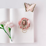 PINK CAMEO PLANNER CLIP | Jane Austen