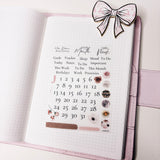 DECO STICKERS  | SHEET 08 | CLEAR/ MATTE  | JANUARY 2026 COLLECTION