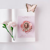 PINK CAMEO PLANNER CLIP | Jane Austen