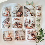 Reading In Nature | PRECUT:  Pet Tape - 10cm x 5 meter roll