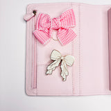 JOURNAL CLIP | WHITE LACE BOW | ANNIVERSARY COLLECTION