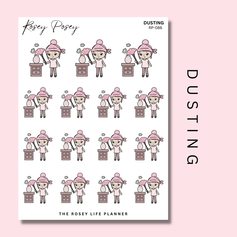 DUSTING | ROSEY POSEY | CLEAR MATTE & MATTE | RP-086