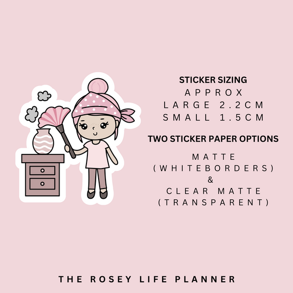 DUSTING | ROSEY POSEY | CLEAR MATTE & MATTE | RP-086