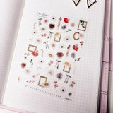 DECO STICKERS  | SHEET 04 | CLEAR/ MATTE  | JANUARY 2026 COLLECTION