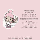 PHONE CALL | ROSEY POSEY | CLEAR MATTE & MATTE | RP-088