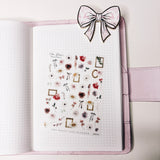 DECO STICKERS  | SHEET 04 | CLEAR/ MATTE  | JANUARY 2026 COLLECTION