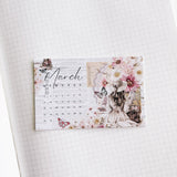 JOURNALING CARD | PLANNER DECO | MARCH 2026