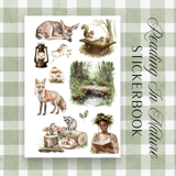 Sticker Book | Reading In Nature